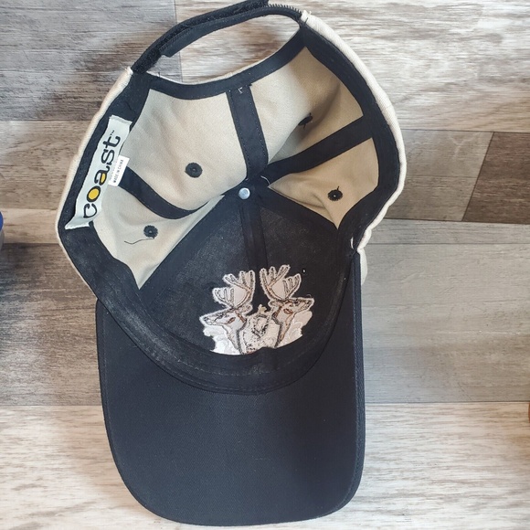 Born to Hunt Camo & Black Adjustable Hat Cap Hunting Deer Camouflage Green - Picture 11 of 11